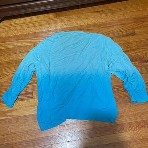 GAP Cardigan Ombré Blue Color